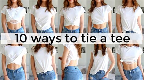 best way to tie shirts.